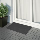 Alfombra exterior de entrada, apoiado para permanecer no seu lugar, duradeiro para uso ao aire libre.