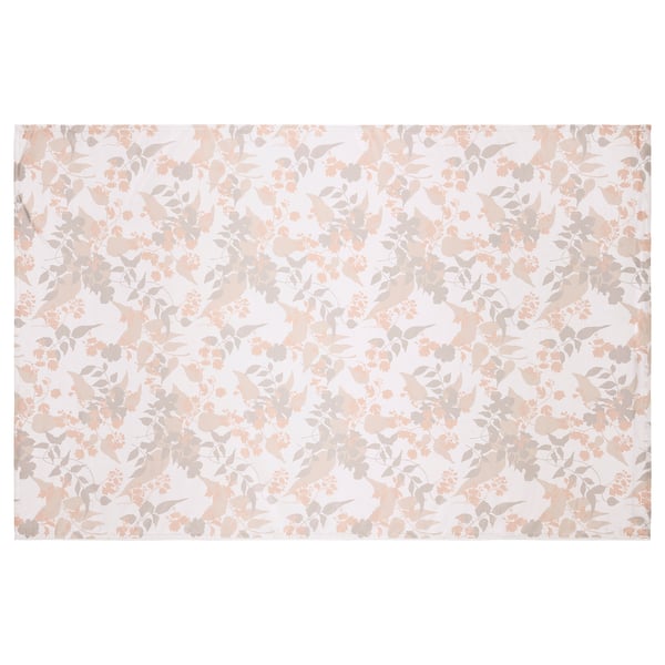 Toalla de mesa OTYGLAD, patrán floral de pexego, limpo, poliéster reciclado.