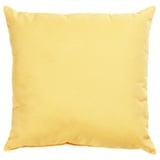 Paradise busch amarelo coxín, cadrado, texturizado, ecolóxico, materiais reciclados.