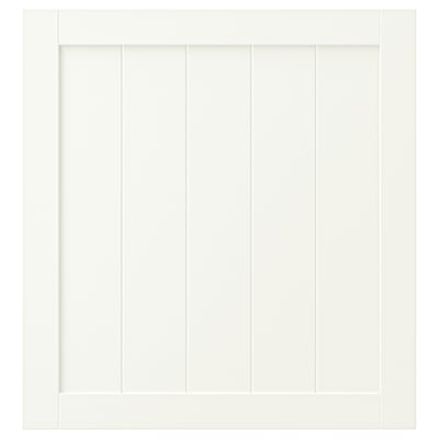 A porta PIPMAKARE en branco cun deseño sinxelo e núcleo de taboleiro de fibra.