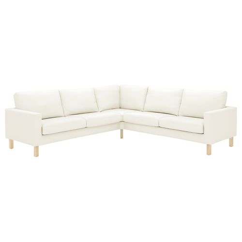 SALTSJÖBADEN Sofá 4 prazas esquina, Blekinge branco