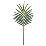 Folla artificial verde, plástico reciclado, decoración versátil e versátil.