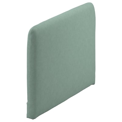 Cuberta da cabeceira SÖDERHAMN: verde claro, rectangular, tecido.