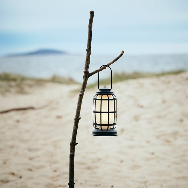 SOLUPPGÅNG Farol LED, exterior a pilas/regulación intensidade luminosa