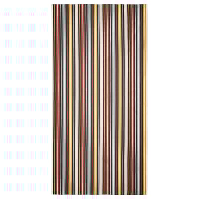 Tecido de raias SPJUTSPORRE en múltiples cores, feito de algodón 100%, ideal para proxectos de bricolaxe.