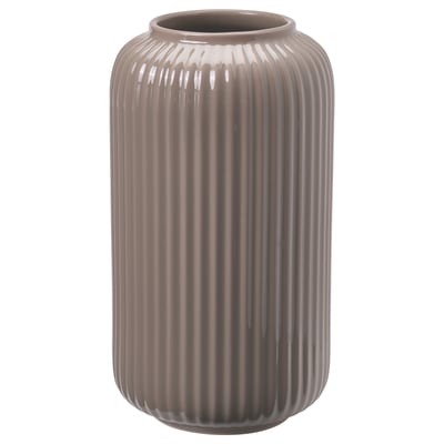 STILREN Floreiro / vaso, gris beixe, 22 cm