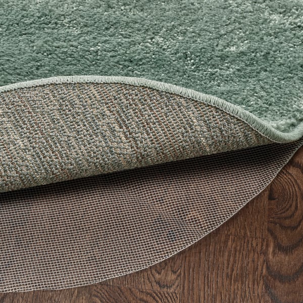 STOENSE Alfombra, pelo curto, verde claro, 70 cm