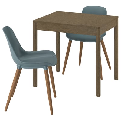 TONSTAD / GRÖNSTA Mesa e dúas cadeiras