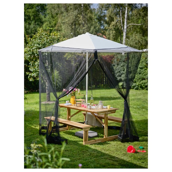 TORPÖN Red, negro, 900 cm