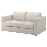 Sofá VIMLE, beige, tecido, moderno, en forma de L.