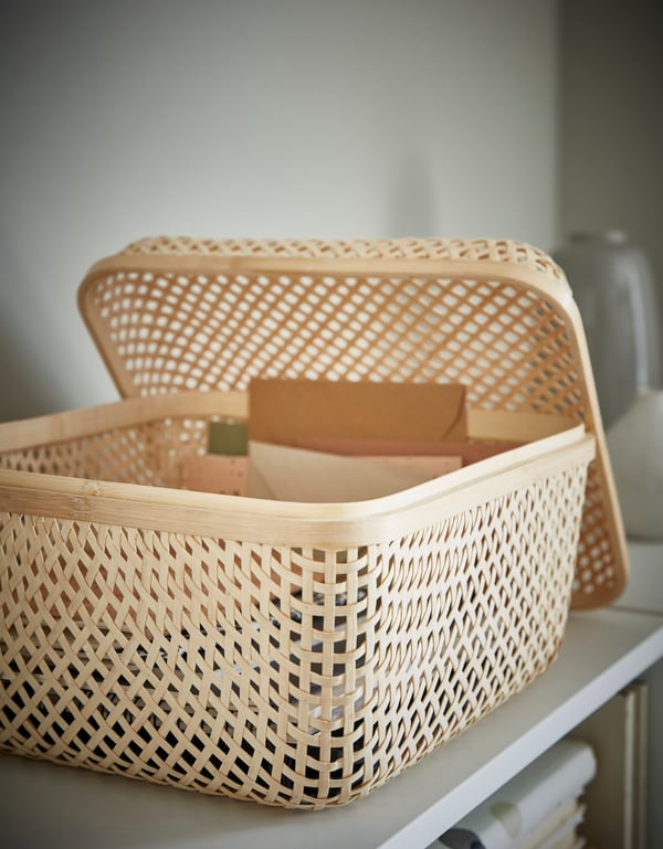 An open basket