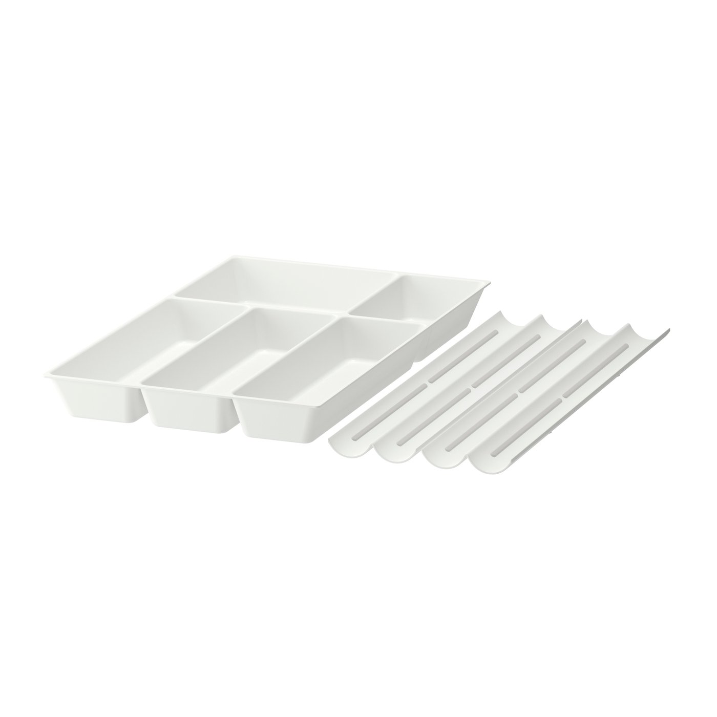 IKEA UPPDATERA besticklåda/kryddfack, vit, 52x50 cm