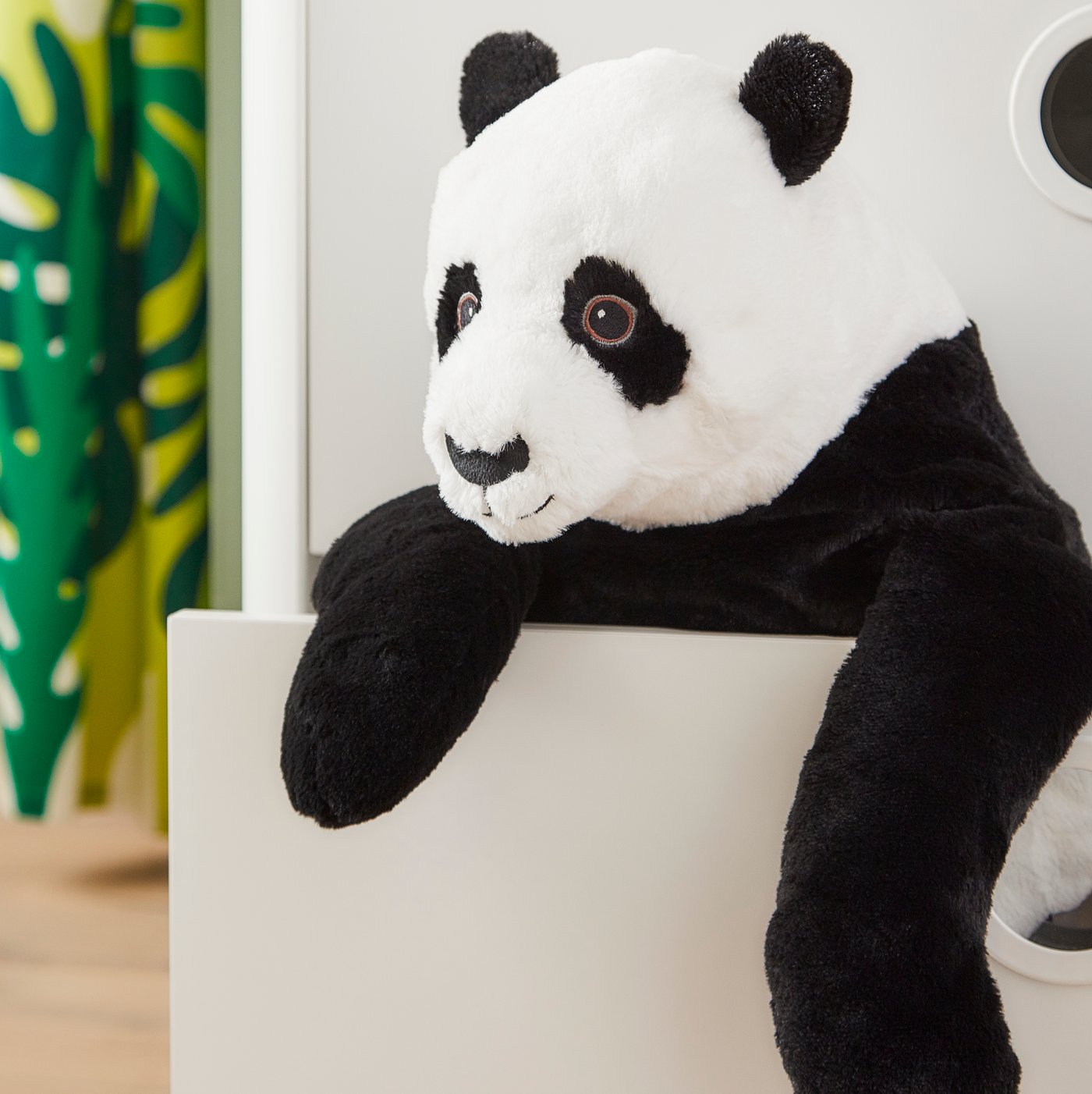 A panda DJUNGELSKOG soft toy