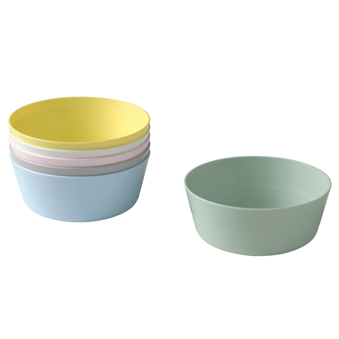 A mixed colours KALAS bowl