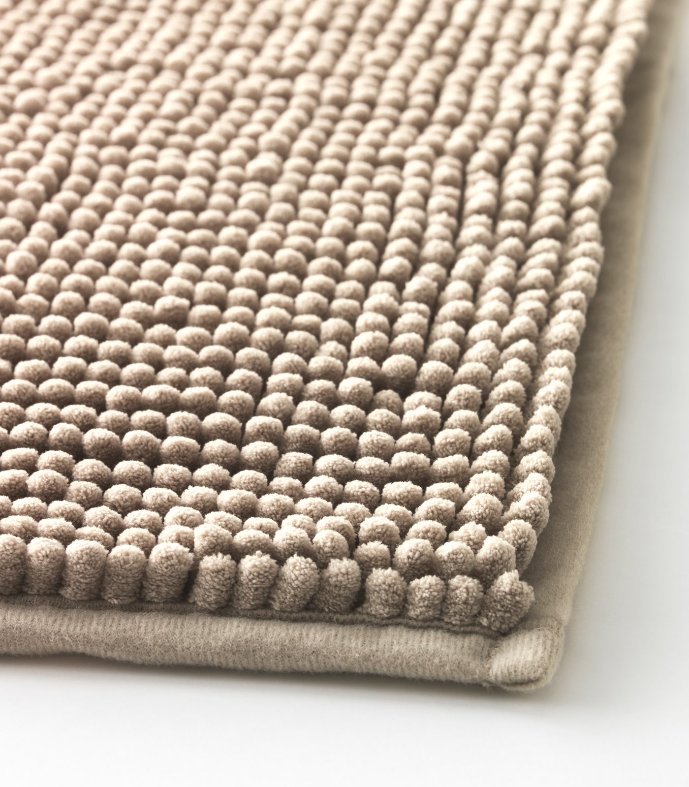 tapis de bain beige