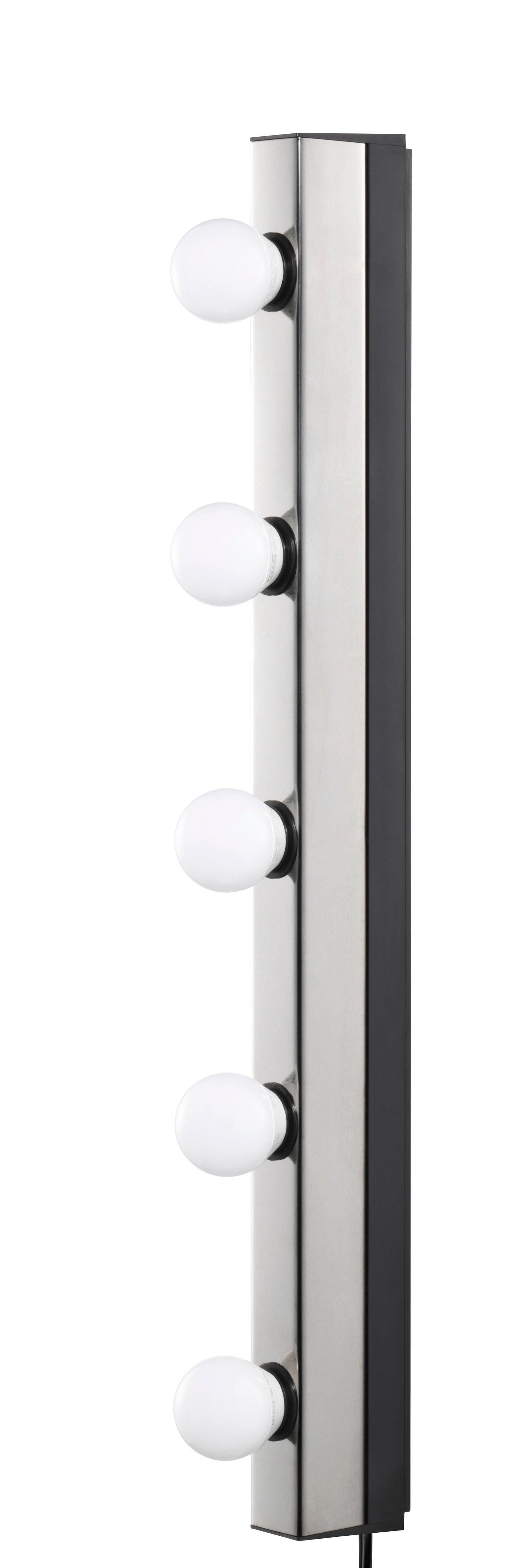 IKEA MUSIK vägglampa, förkromad