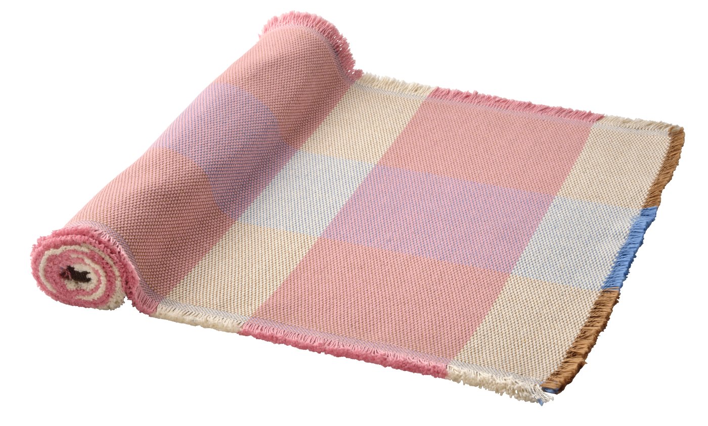 IKEA STRANDFLOKA bordslöpare, mönstrad/flerfärgad, 35x130 cm