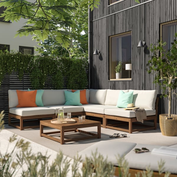 NÄMMARÖ XL outdoor series corner seating arrangement