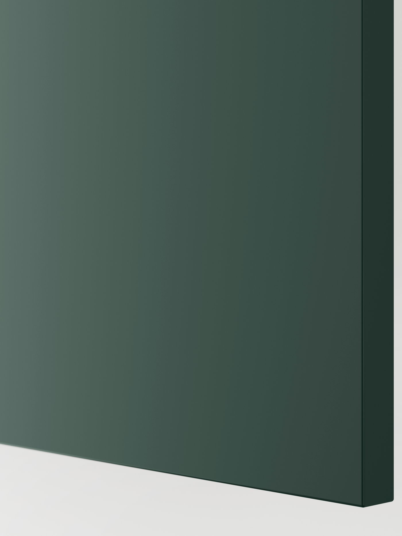 A dark grey-green ASPUDDEN cover panel