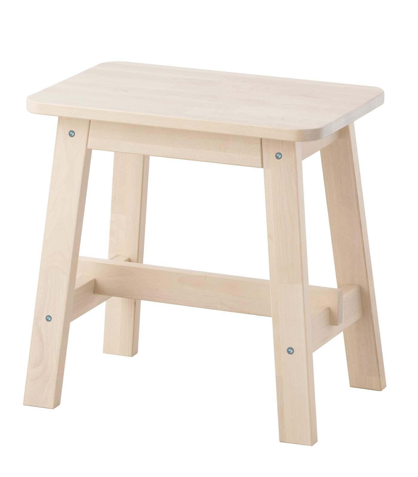 IKEA NORRÅKER pall, björk, 45 cm