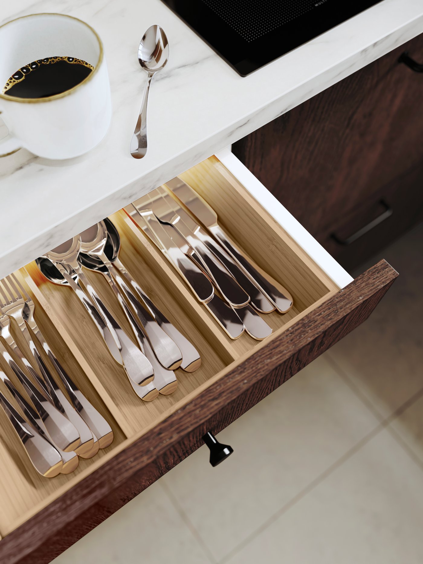 Un couteau DRAGON en acier inoxydable