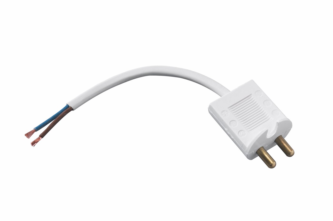 IKEA KOPPLA lamppropp med kabel, ojordad vit
