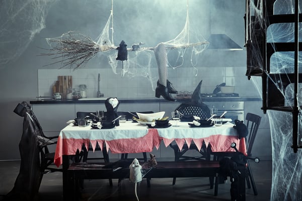 En skrekkelig morsom Halloween.