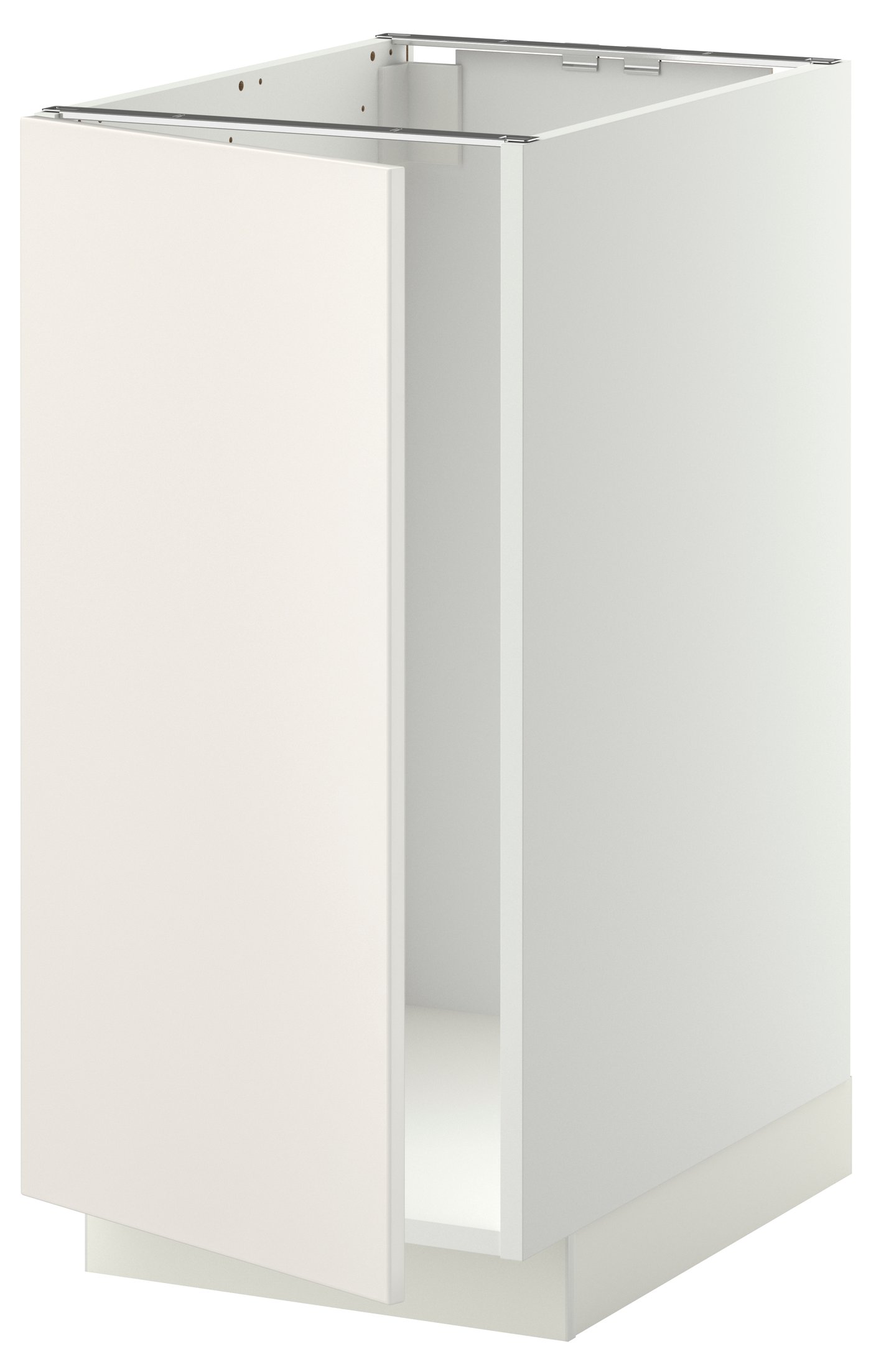 IKEA METOD bänkskåp f diskbänk/sopsortering, vit/veddinge vit, 40x60 cm