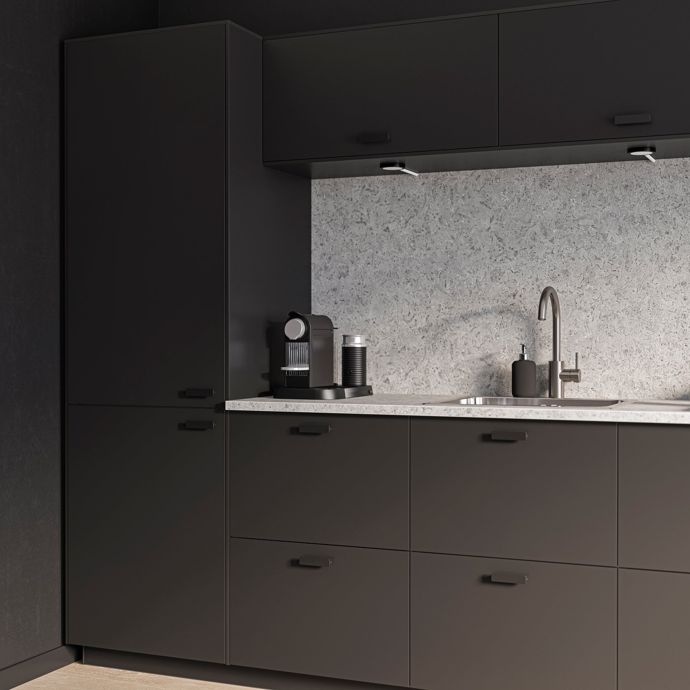 Een matte NICKEBO deur