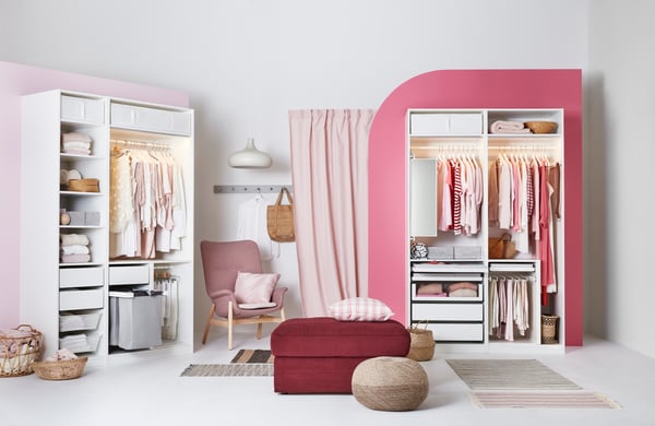 14 dormitorios y vestidores El Mueble con cómodas de IKEA