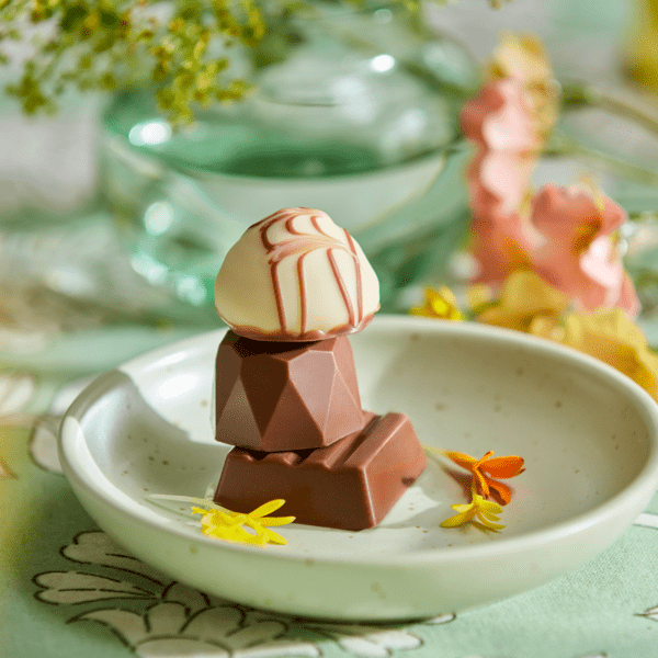 An assorted pralines VÅRKÄNSLA gift box