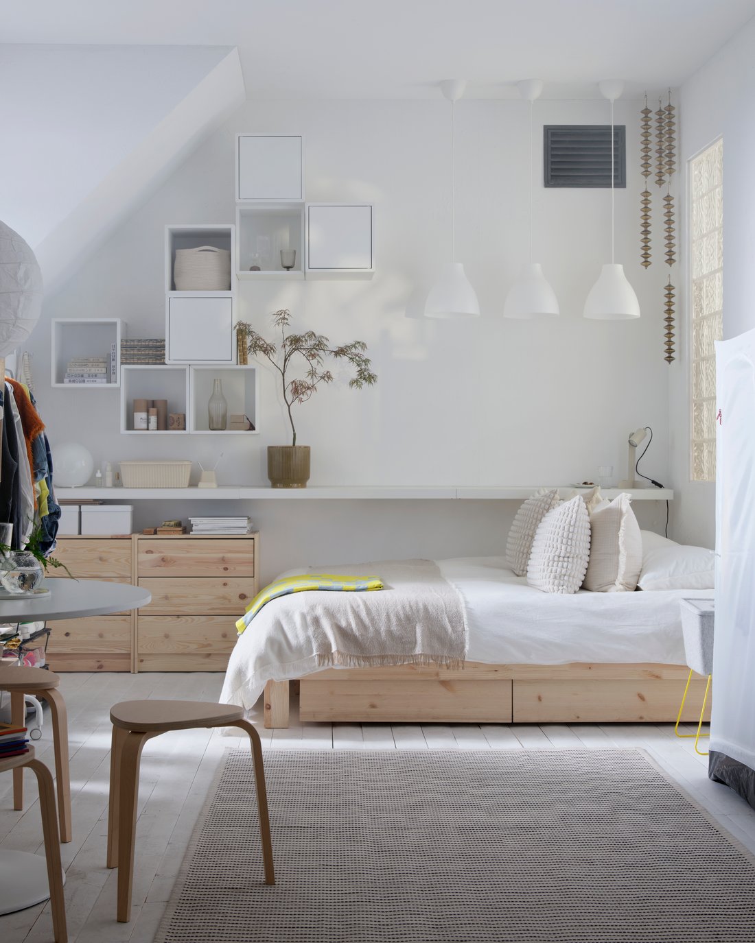 Chambre mansardée : nos conseils déco et aménagement - IKEA
