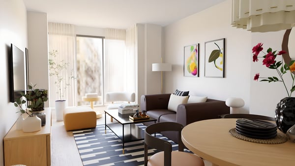 Sala chea de deseño escandinavo