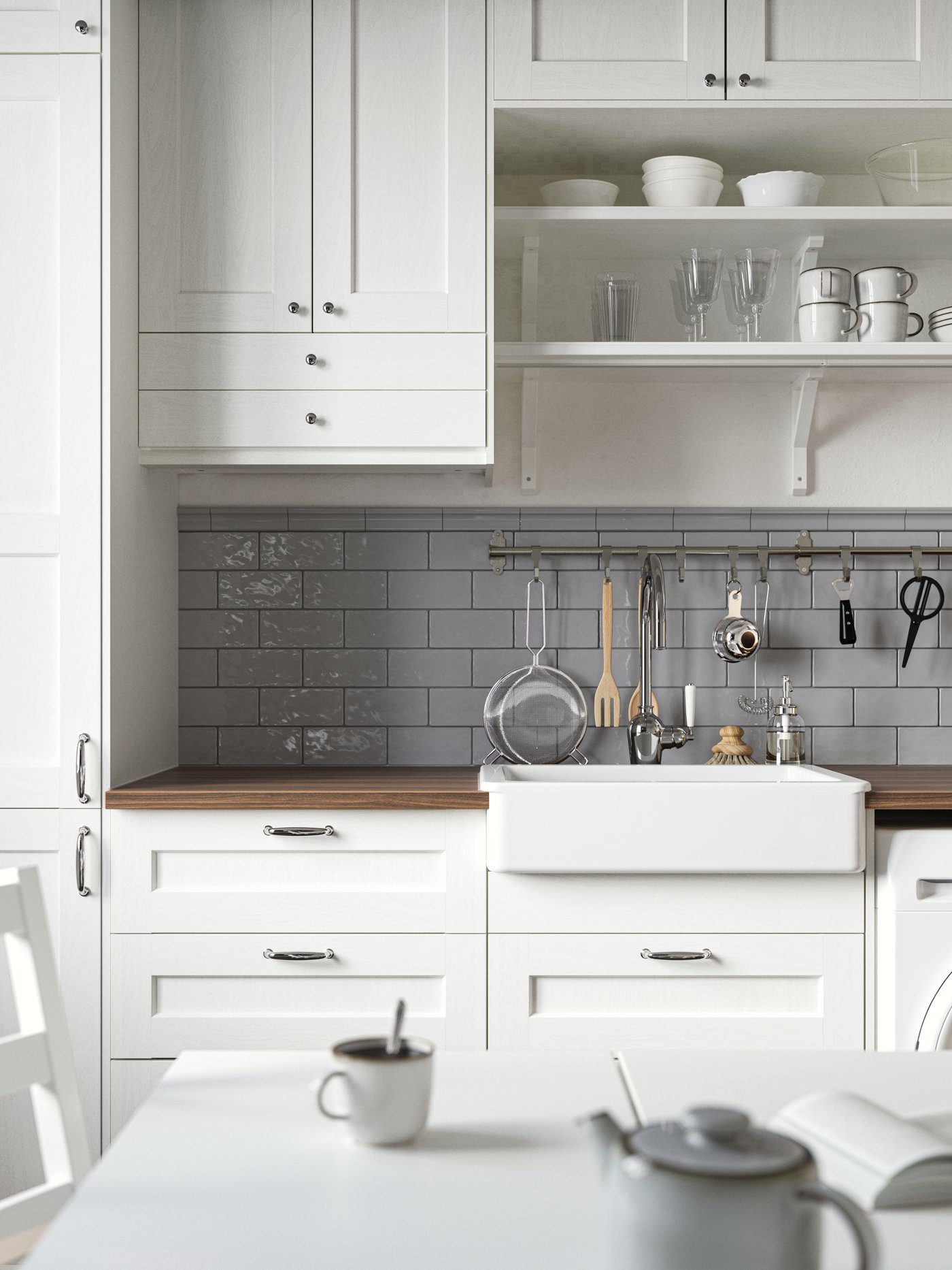 ENKÖPING white kitchen