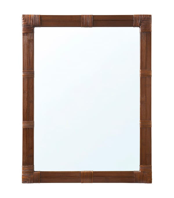 A brown KLIBBAL mirror
