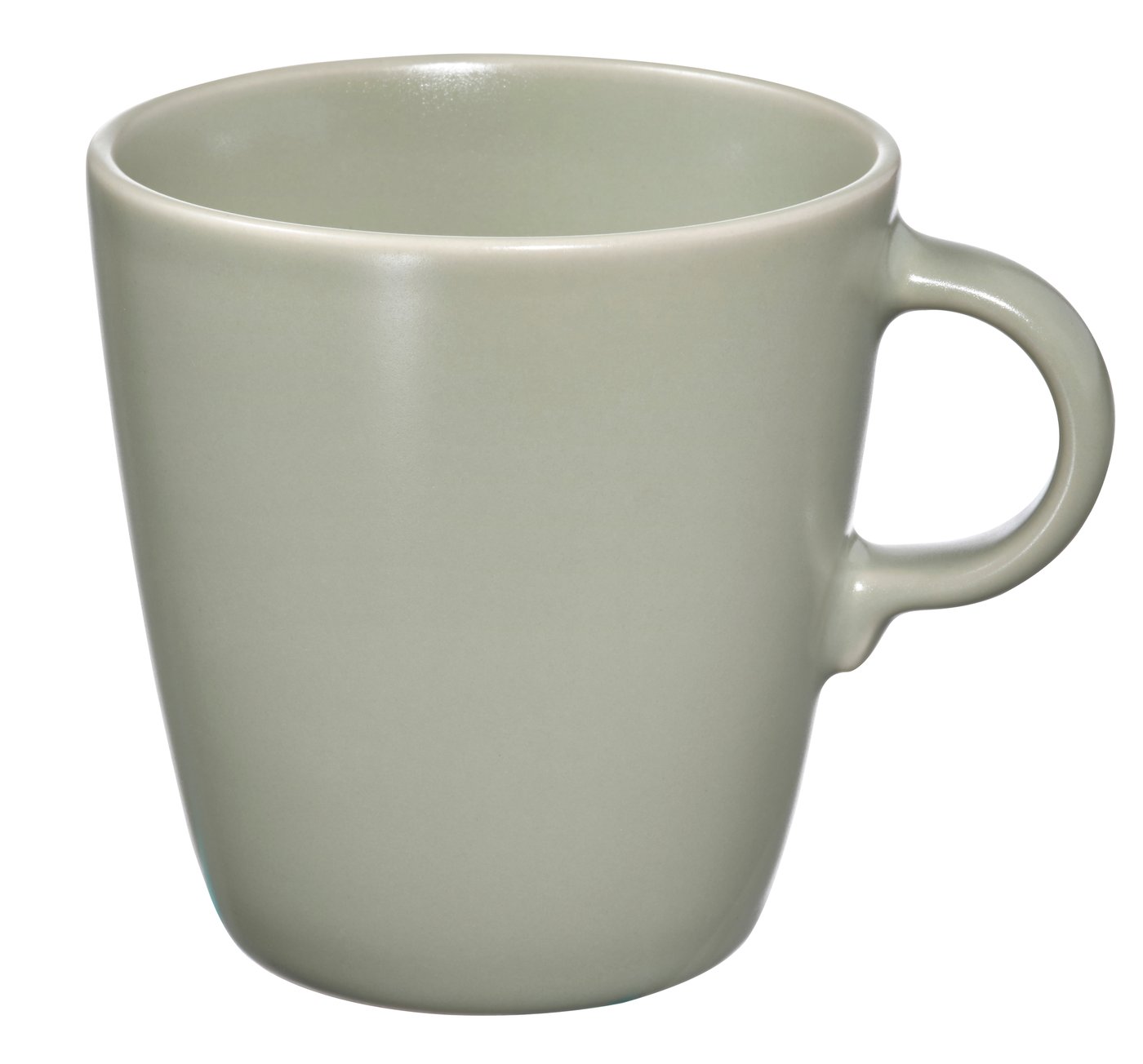 IKEA FÄRGKLAR mugg, matt yta grön, 37 cl