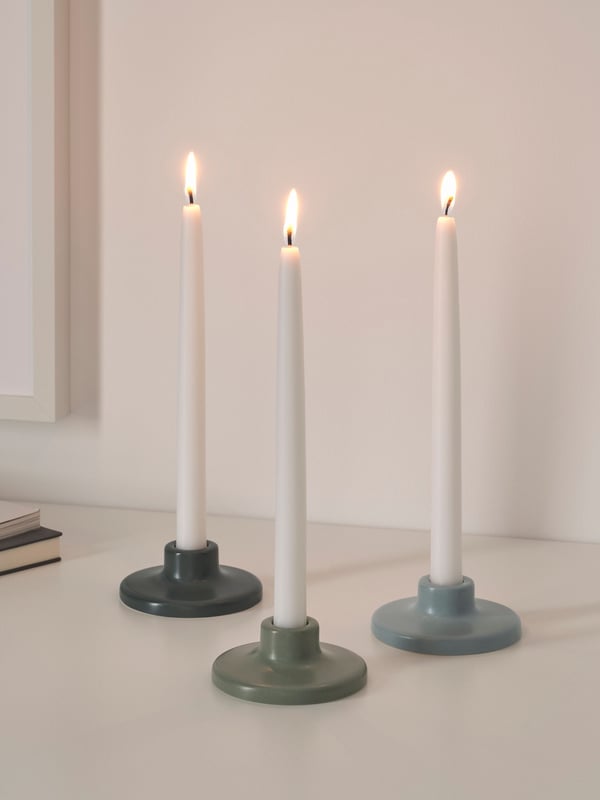 Veelkleurige TILLFÄLLE kandelaar/kaarshouder