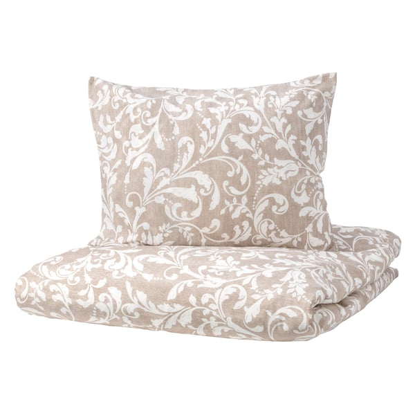 VÅRBRÄCKA Duvet cover and 2 pillowcases