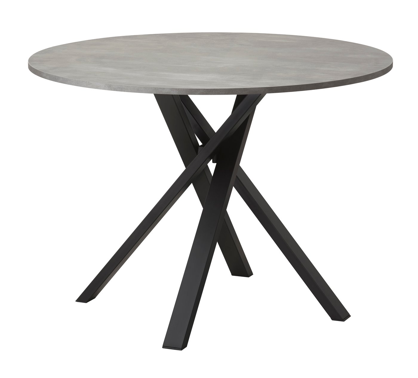 IKEA MARIEDAMM bord, mörkgrå, 105 cm