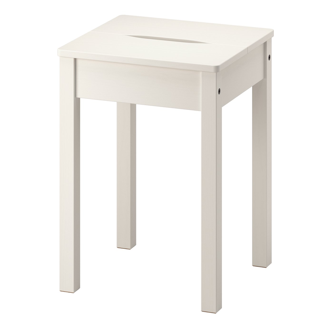 IKEA HAUGA pall, vit