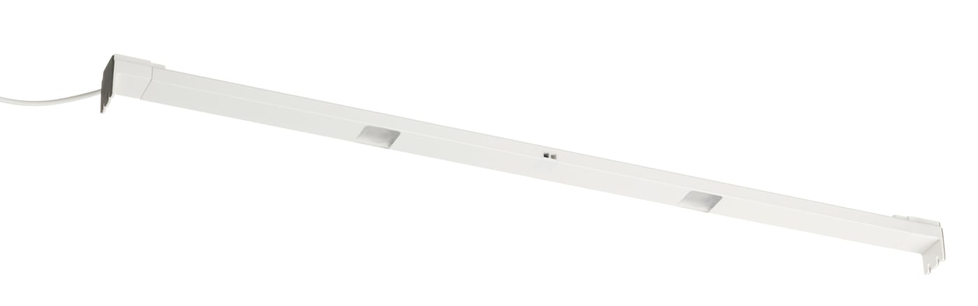 IKEA - MITTLED laatikon led-valolista+tunnistin, himmennettävä valkoinen, 56 cm