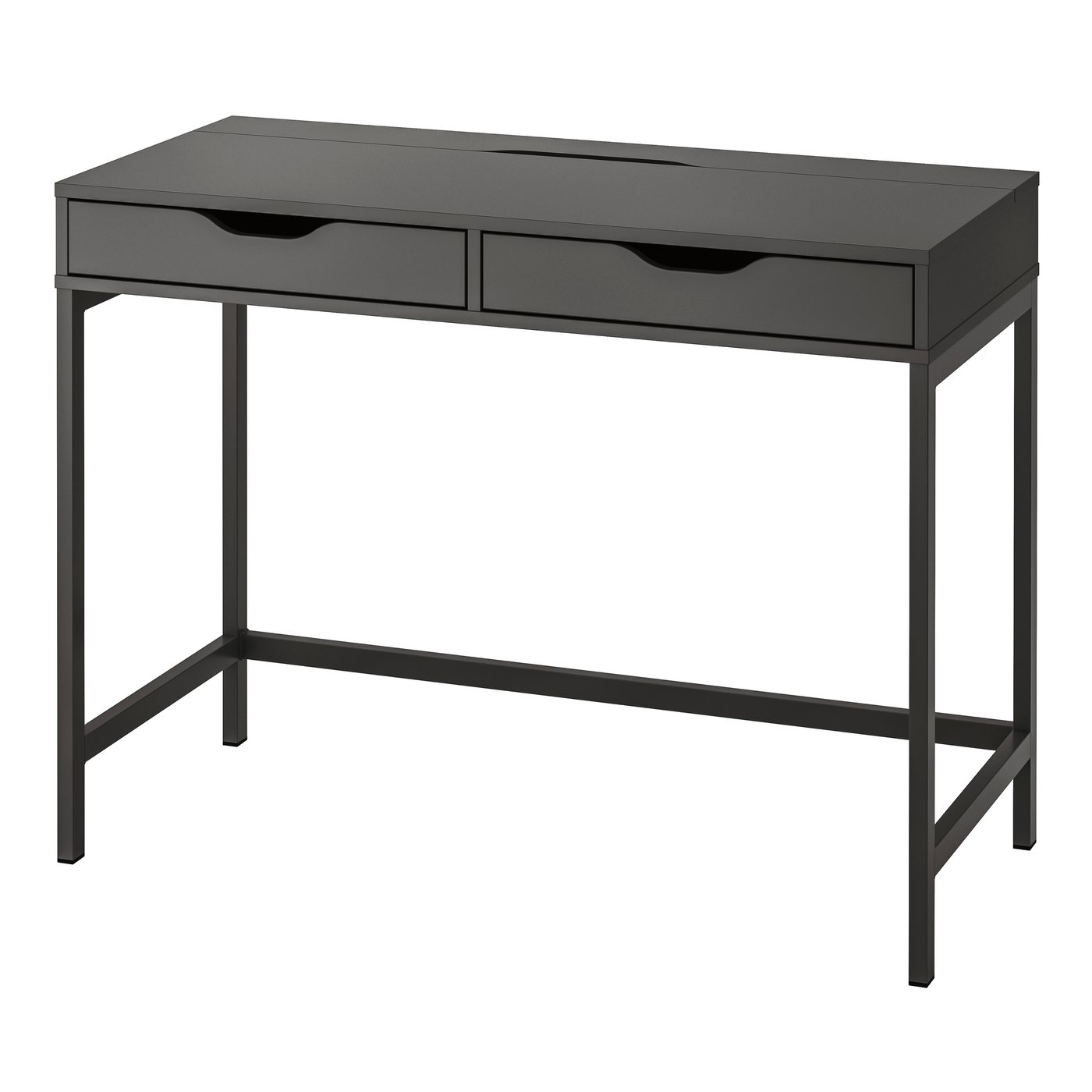 IKEA ALEX skrivbord, mörkgrå, 100x48 cm