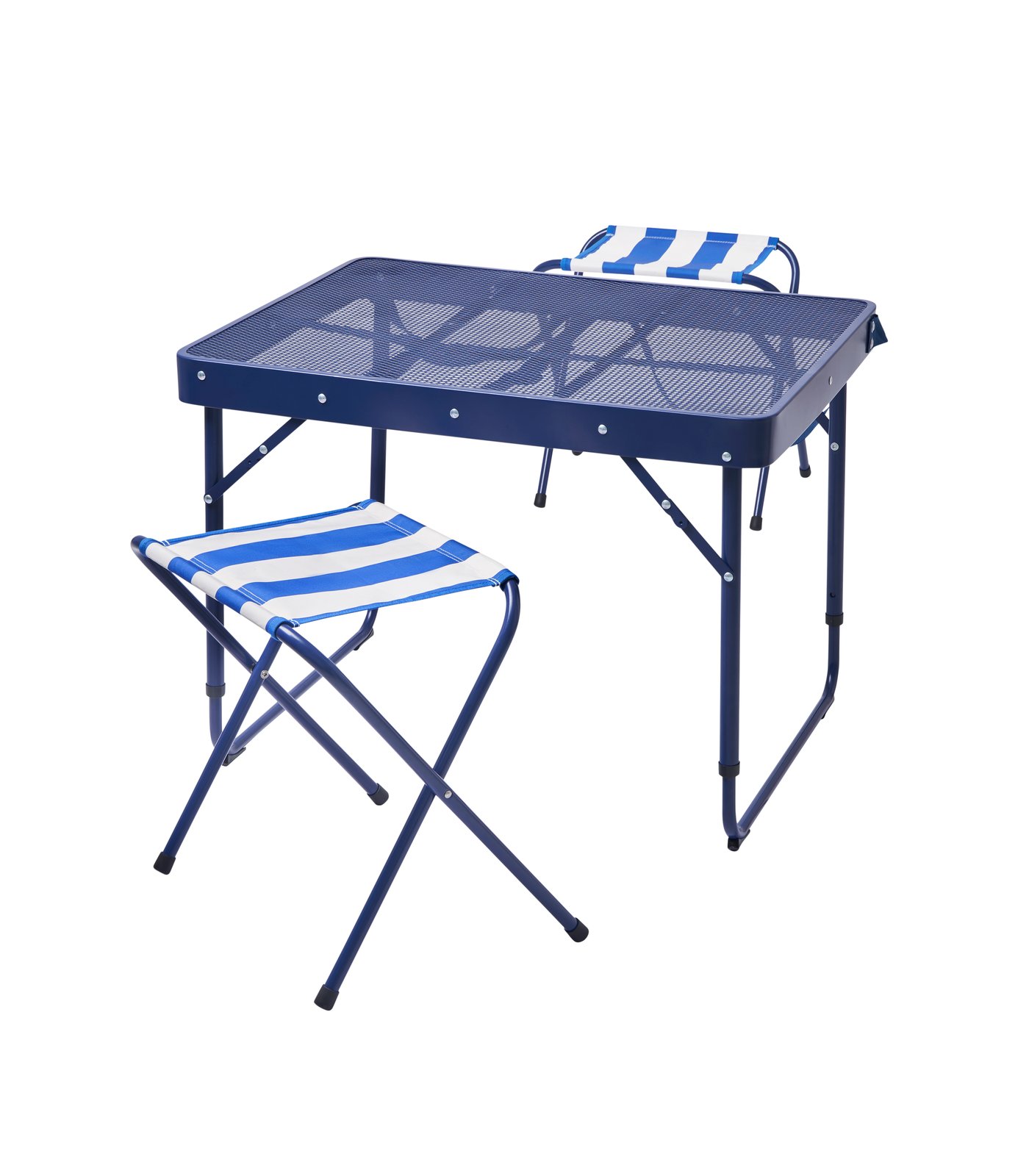 IKEA STRANDÖN hopfällbart bordsset, blå