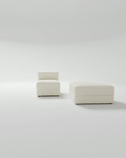 Video of a JÄTTEBO sofa shown in various combinations and colors.