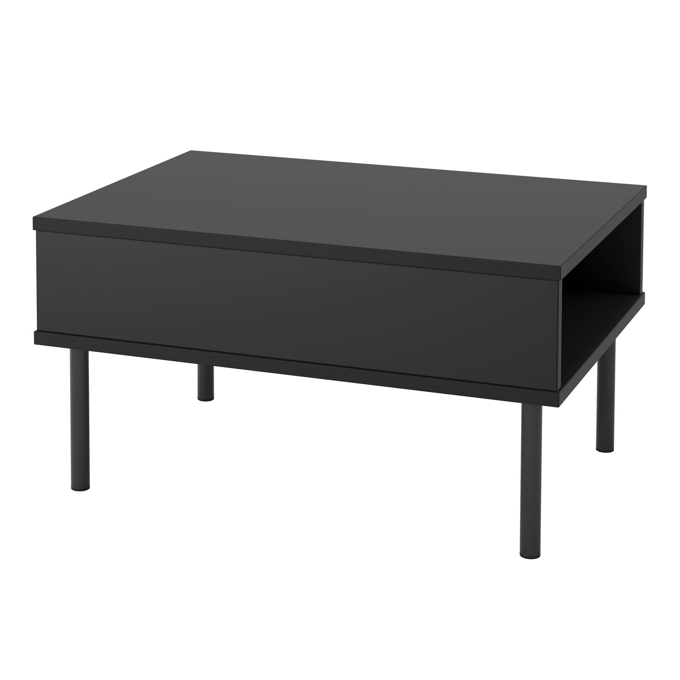 IKEA TUNSTA sidobord, antracit, 70x50 cm