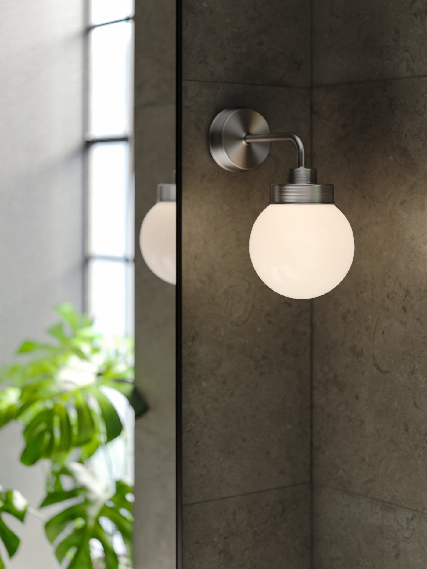 NISSEDAL ニッセダール ミラー, ブラック, 40x150 cm - IKEA