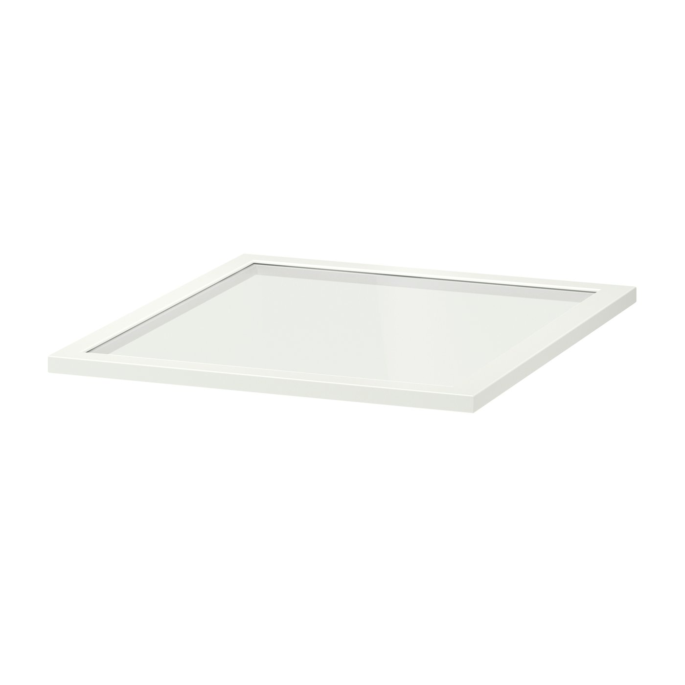 IKEA KOMPLEMENT glashyllplan, vit, 50x58 cm