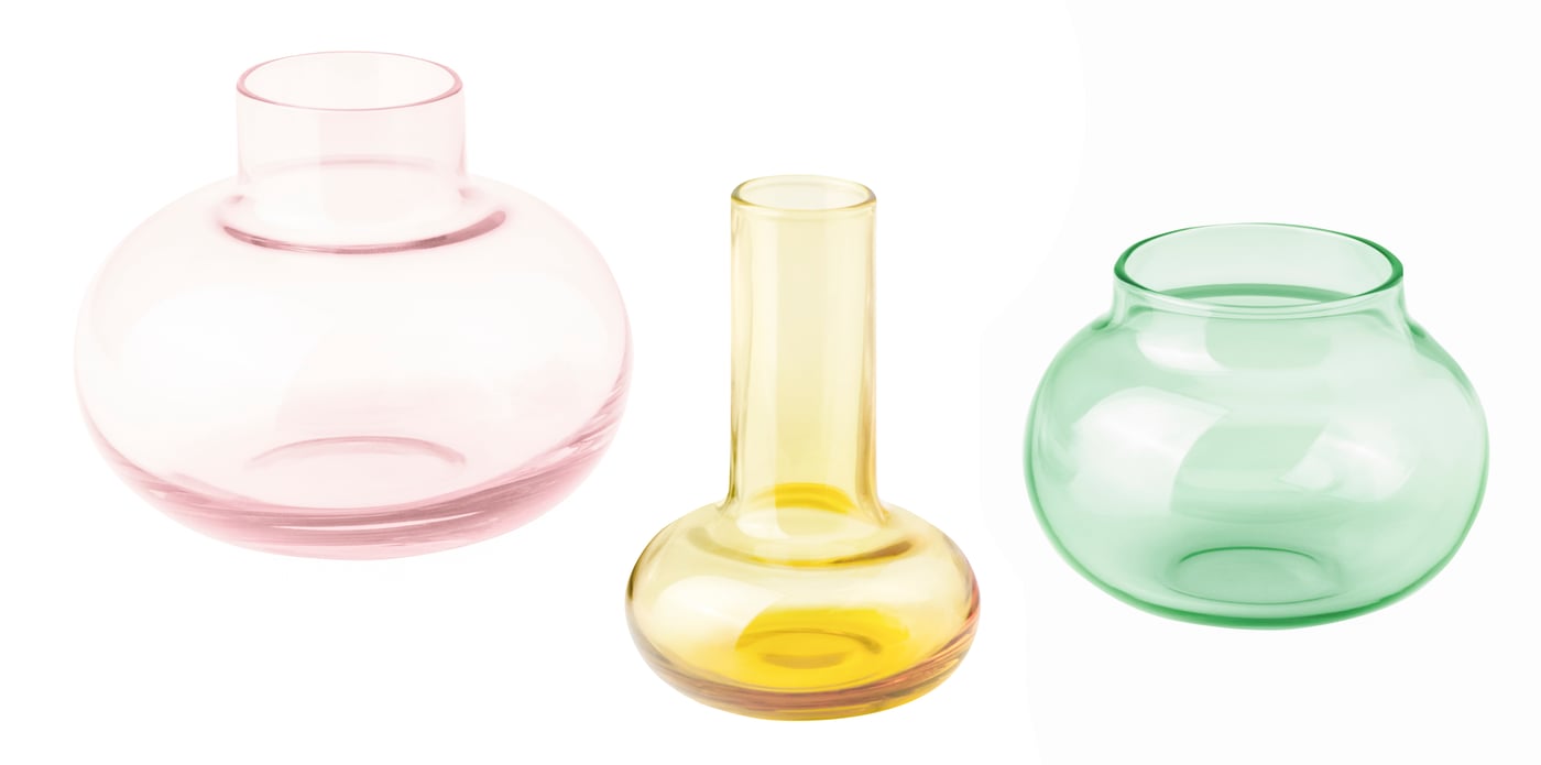 IKEA DOFTRIPS vas set om 3, mixade färger