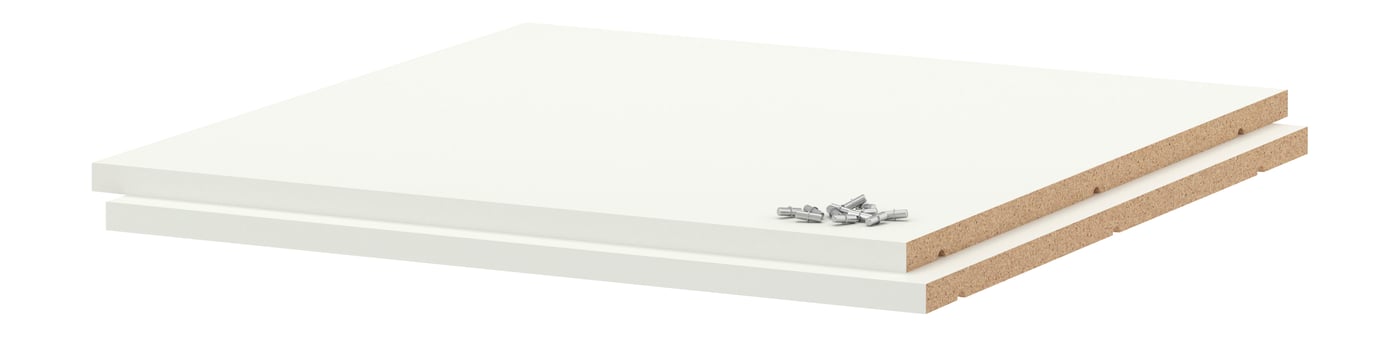 IKEA UTRUSTA hyllplan, vit, 60x60 cm