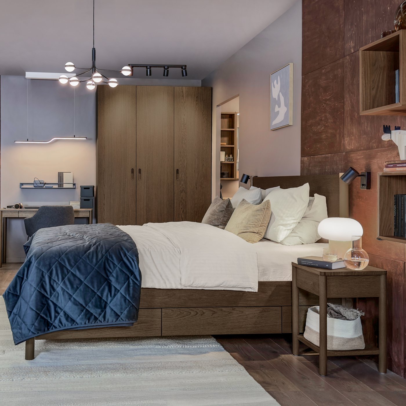 Sypialnia z serią TONSTAD